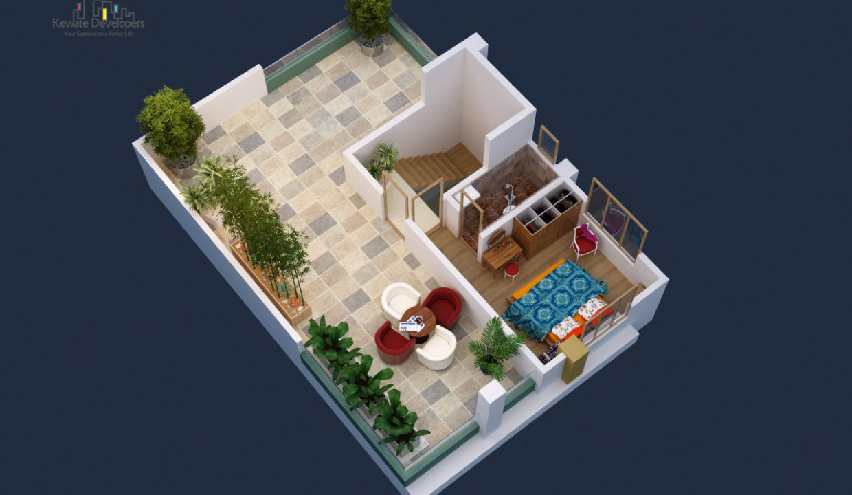 2BHK Cut View First Floor