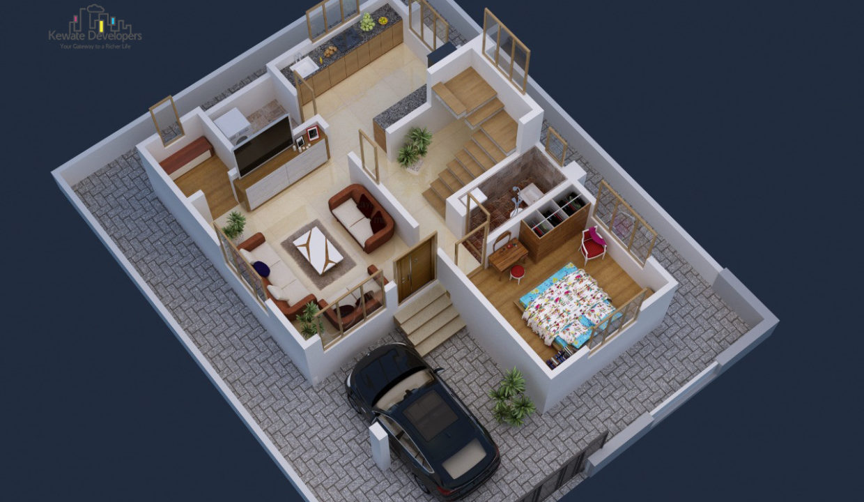 2BHK Cut View Ground Floor